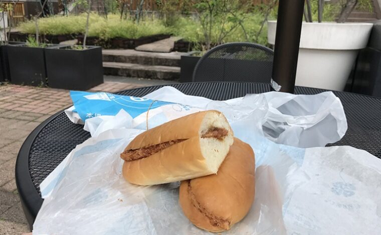 銀座チョウシ屋のハムカツサンド