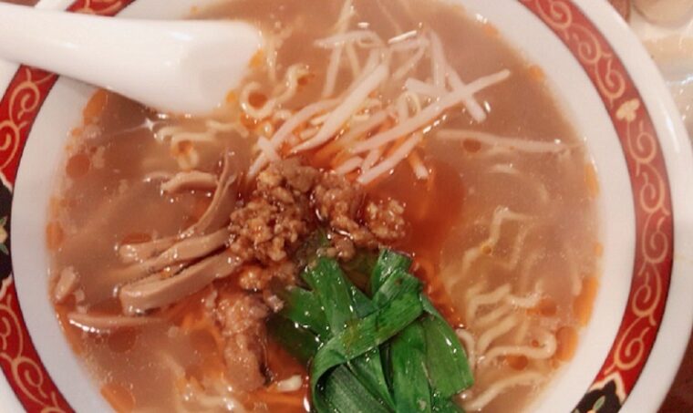 曽さんの店の台湾ラーメン