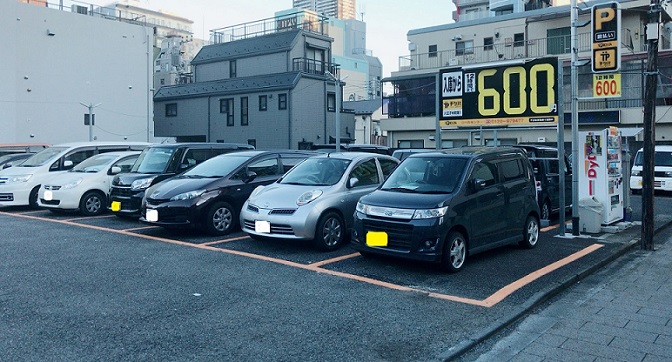 八王子駅南口駐車場　チケパ　八王子中町第1