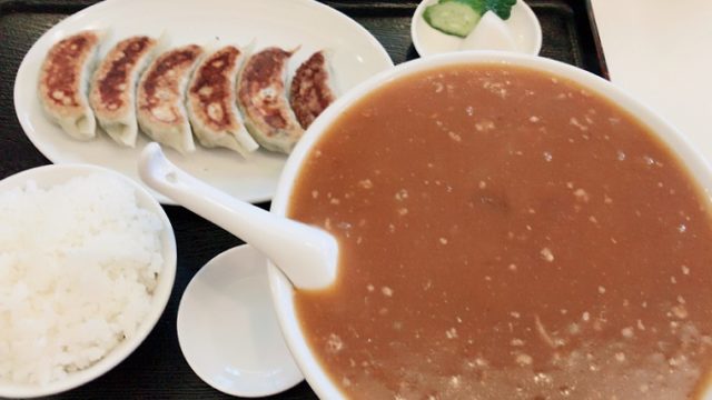 小松亭 上野町店　肉味噌ラーメン