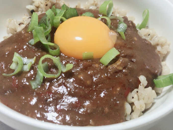 台湾カレーミンチの料理