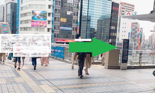 八王子駅 出口付近