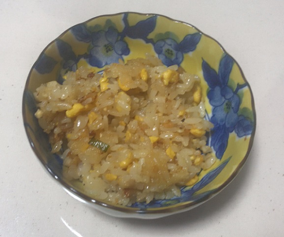 カルディ もへじ 万能香味えび油でチャーハン