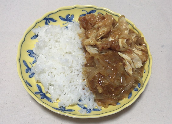 ケンタッキーとカレー