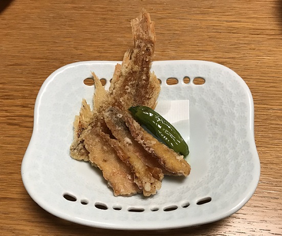 いなとり荘 かさごの唐揚げ