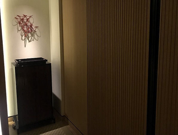 リッツカールトン京都の部屋