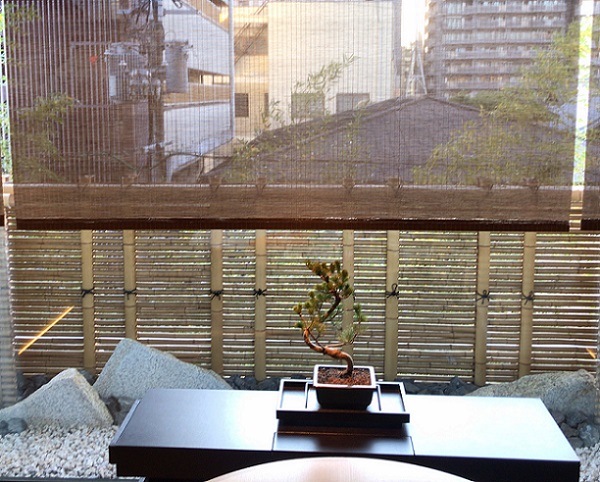 リッツカールトン京都の部屋からの景色