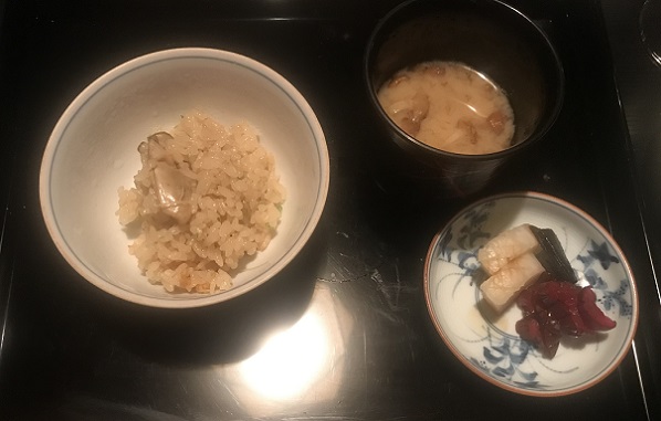 近又のご飯と香の物