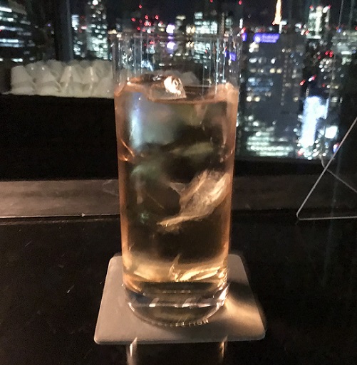 ザ・プリンスギャラリー 東京紀尾井町のSky Gallery Lounge Levitaのハイボール