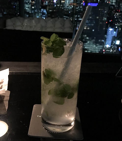 ザ・プリンスギャラリー 東京紀尾井町のSky Gallery Lounge Levitaのモヒート