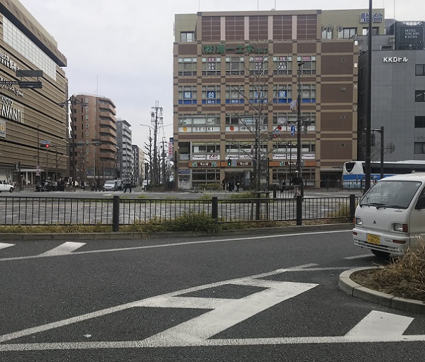 京都駅八条口ロータリー