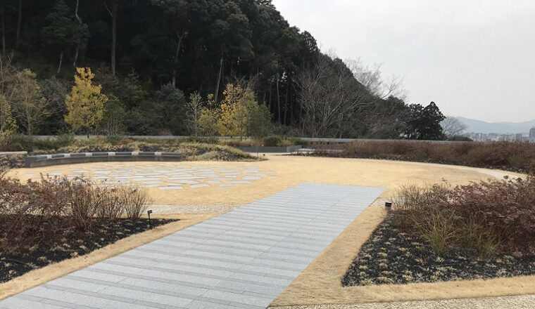 ウェスティン都ホテル京都の屋上庭園