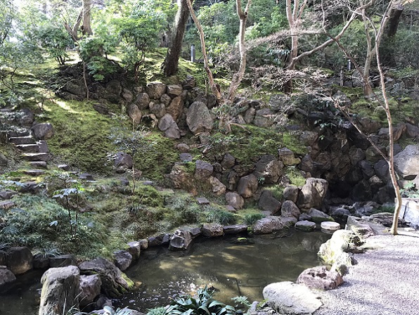 ウェスティン都ホテル京都の葵殿庭園