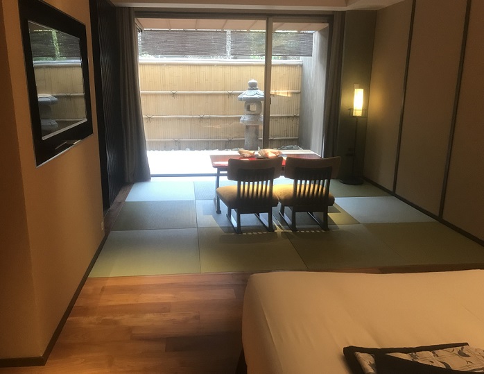 翠嵐ラグジュアリーコレクションホテル京都のデラックスルーム