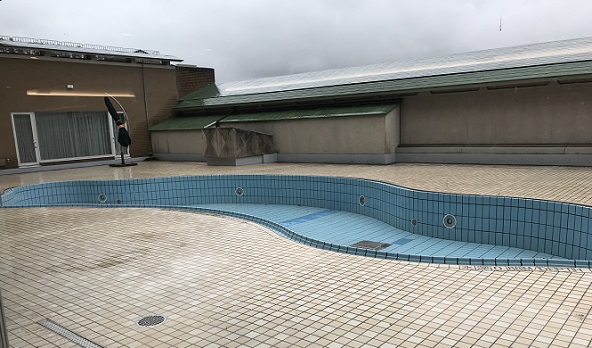 ウェスティン都ホテル京都の屋外プール