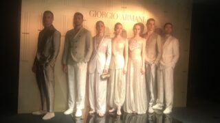 ジョルジオアルマーニのファッションショー