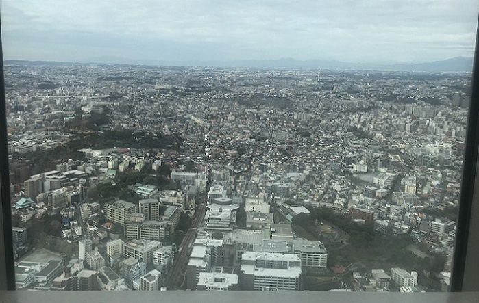 横浜ロイヤルパークホテルのシティビューの眺望