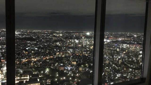 横浜ロイヤルパークホテルからの眺望