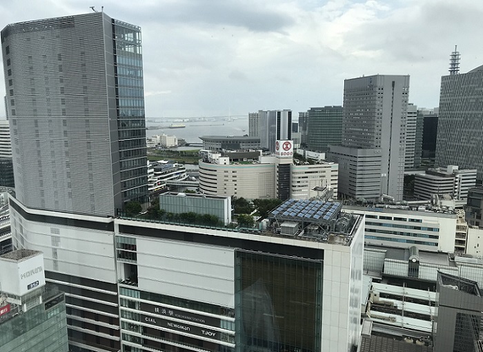 横浜ベイシェラトンホテル＆タワーズのスカイラインビュー