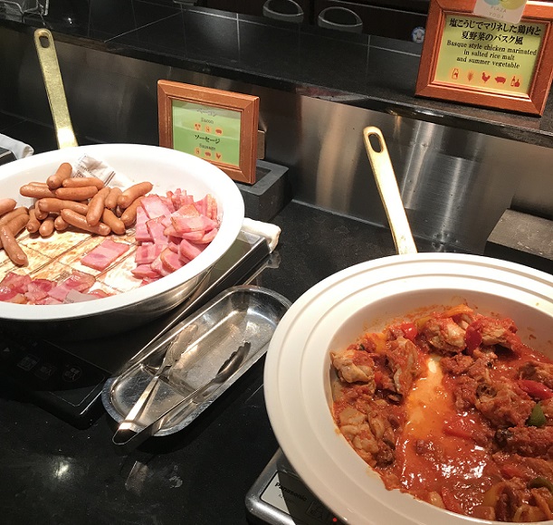 京王プラザホテル札幌の朝食ビュッフェ
