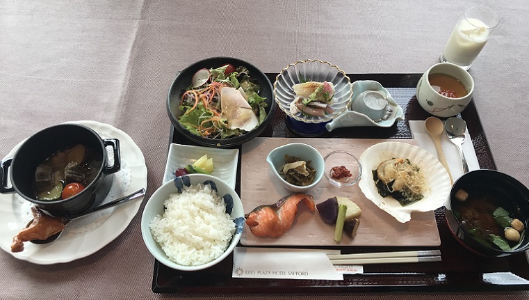 京王プラザホテル札幌のペガサスの和定食