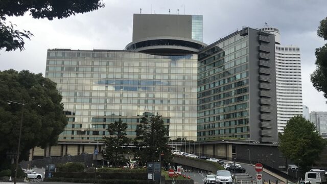 ホテルニューオータニ東京の外観