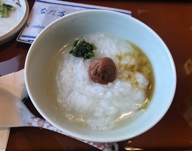 ホテルニューオータニ東京のなだ万の朝食