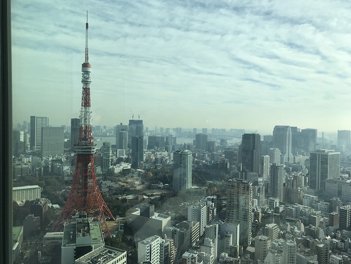 麻布台ヒルズからの景色