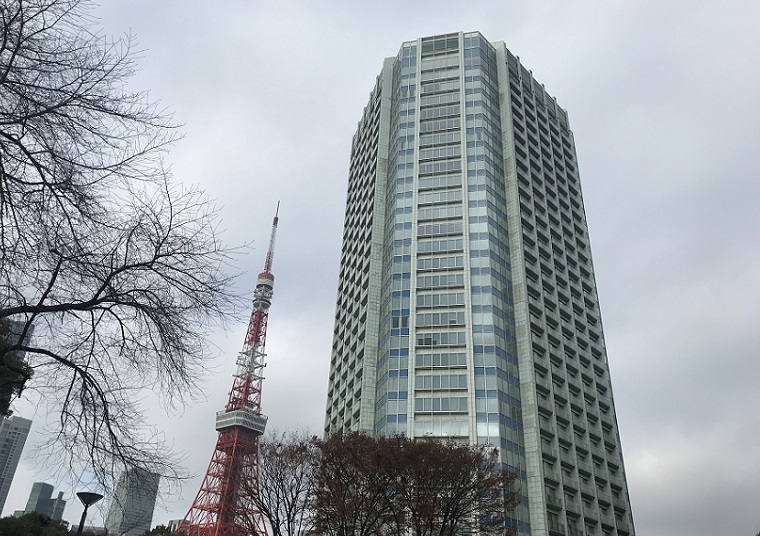ザ・プリンスパークタワー東京の外観