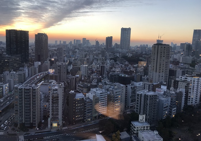 ザ・プリンスパークタワー東京からの景色