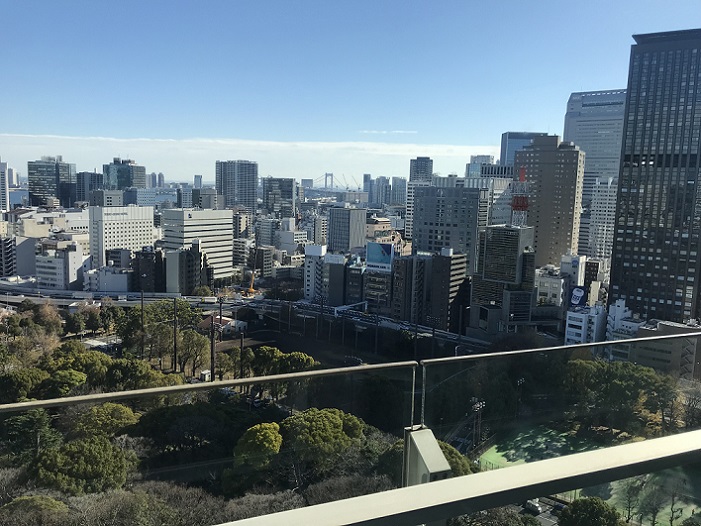 ザ・プリンスパークタワー東京からの景色