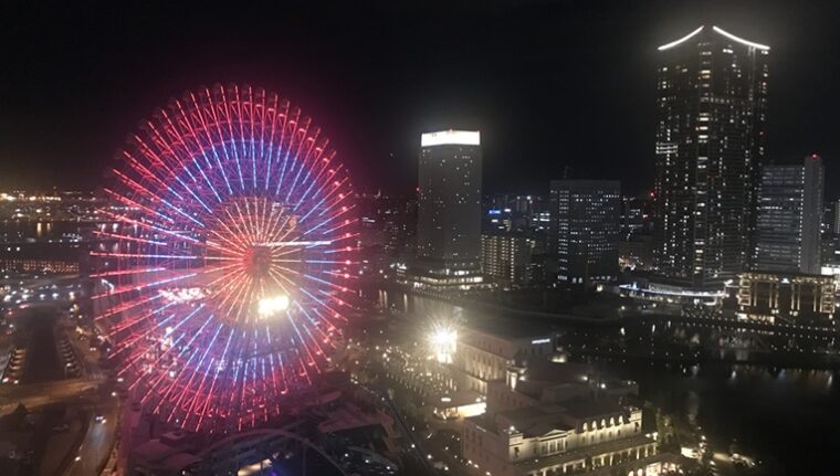 横浜ベイホテル東急 パークビューからの観覧車