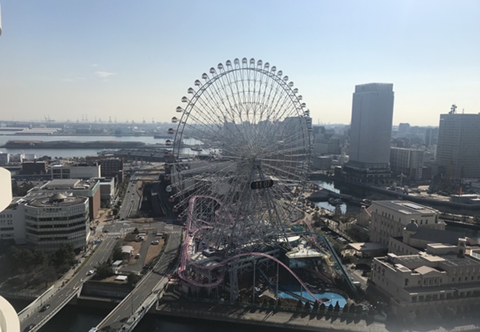 横浜ベイホテル東急 パークビューからの観覧車