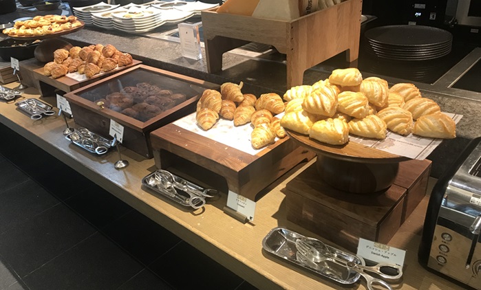 JWマリオットホテル奈良の朝食のパン