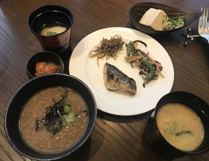 JWマリオットホテル奈良の朝食の和食