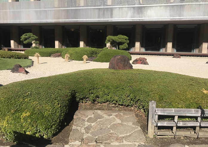 ホテルニューオータニ東京の枯山水