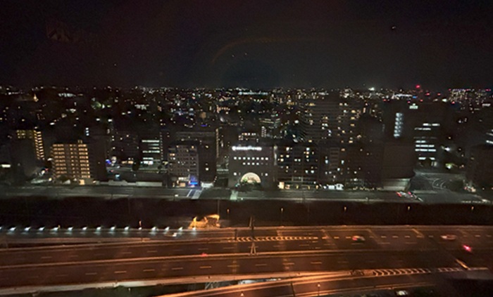 ウェスティンホテル横浜からの夜景