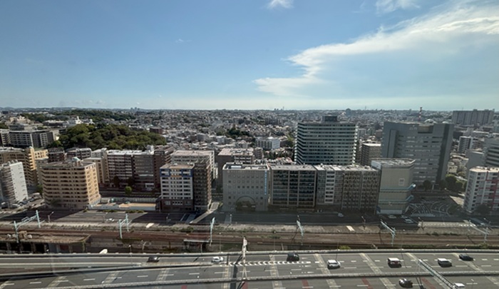 ウェスティンホテル横浜からの景色