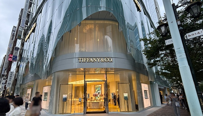 ティファニー銀座の外観
