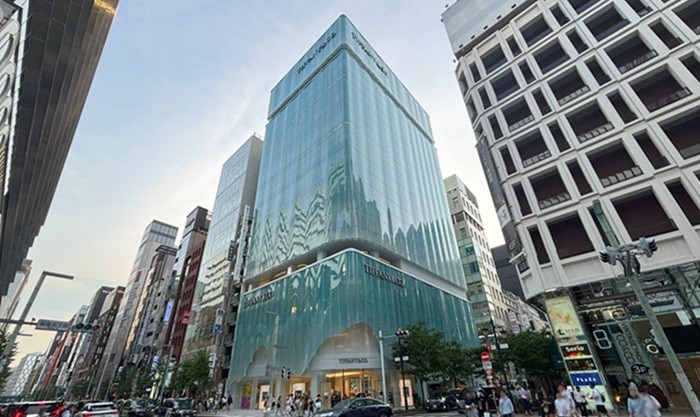 ティファニー銀座の外観