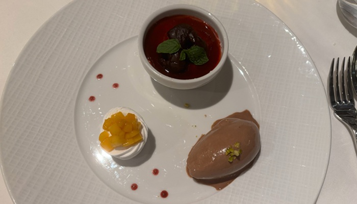 北斎のデザート