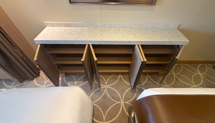 三井オーシャンフジ 客室 キャビネット