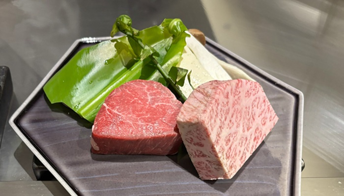 シギラミラージュのレストラン「蜃気楼」で提供される宮古牛