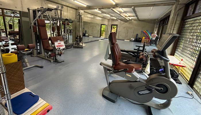 シギラ黄金温泉のフィットネスジム